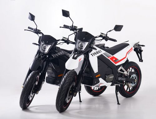 Tinbot Double Duty Motorbike Arrives to Canada