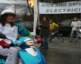 Ride and drive electric bike